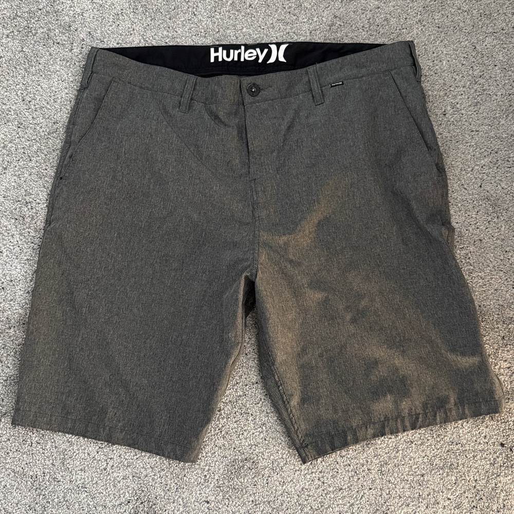 Hurley Charcoal Casual Shorts